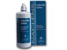 Imagen del producto Naclens Solución salina para lentes de contacto 360ml