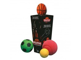 Imagen del producto Luga Pelotas rehabilitación man 3 uds PRO7000