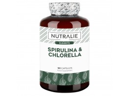 Imagen del producto Nutralie espirulina y chlorella 180 cápsulas