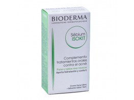 Imagen del producto Bioderma pack Sebium isokit crema facial 40ml + bálsamo labial 15ml