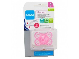 Imagen del producto Mam baby chupete rosa silicona perfect 0+