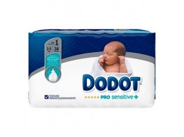 Dodot pañal pro sensitive T/1 2-5kg 38uds